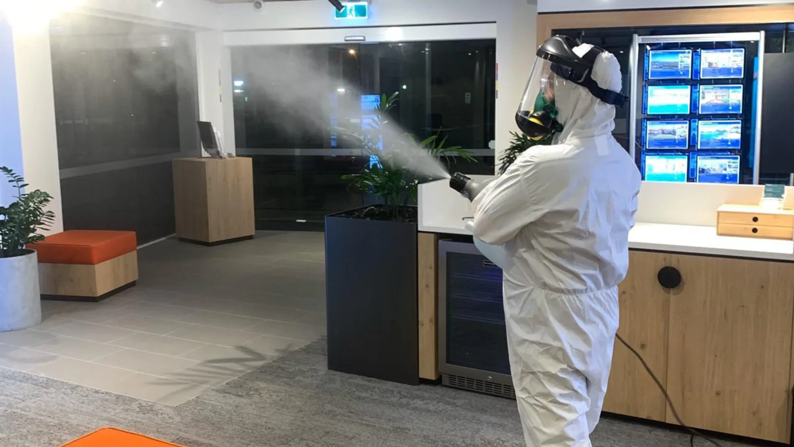 Medical & Healthcare Cleaning at a QCC client site