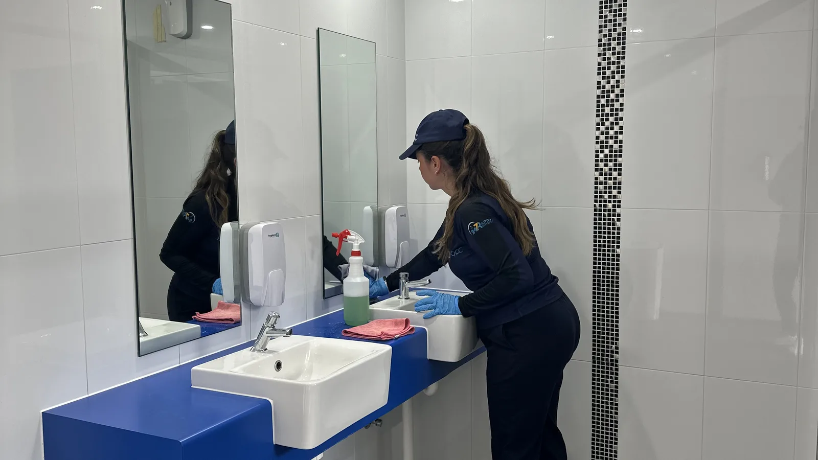 Office Cleaning at a QCC client site