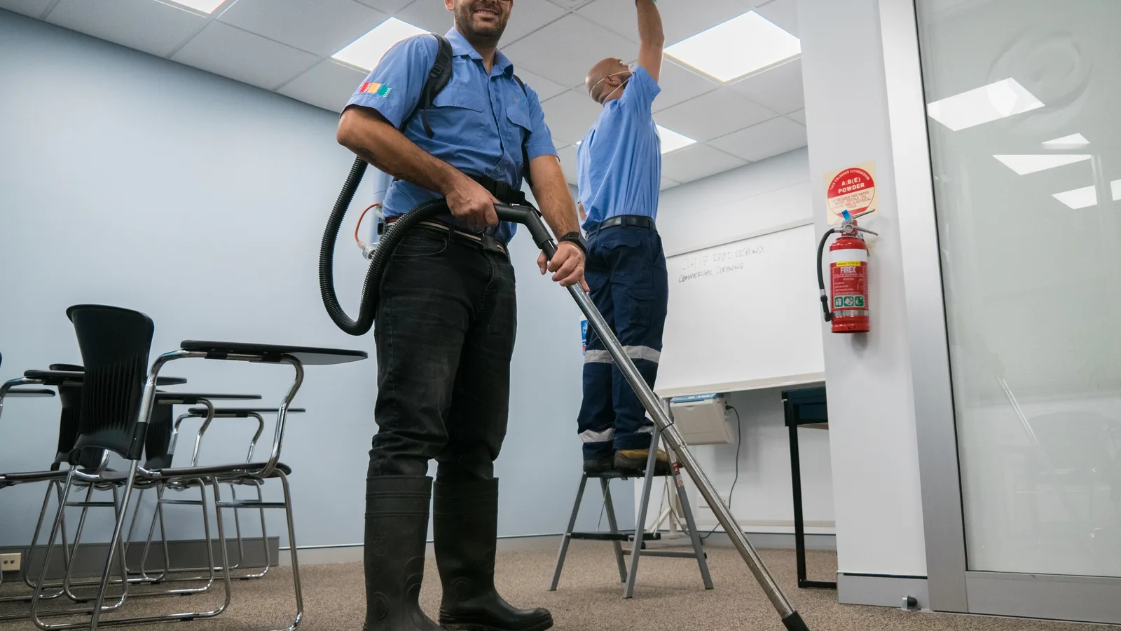 School & Education Cleaning at a QCC client site